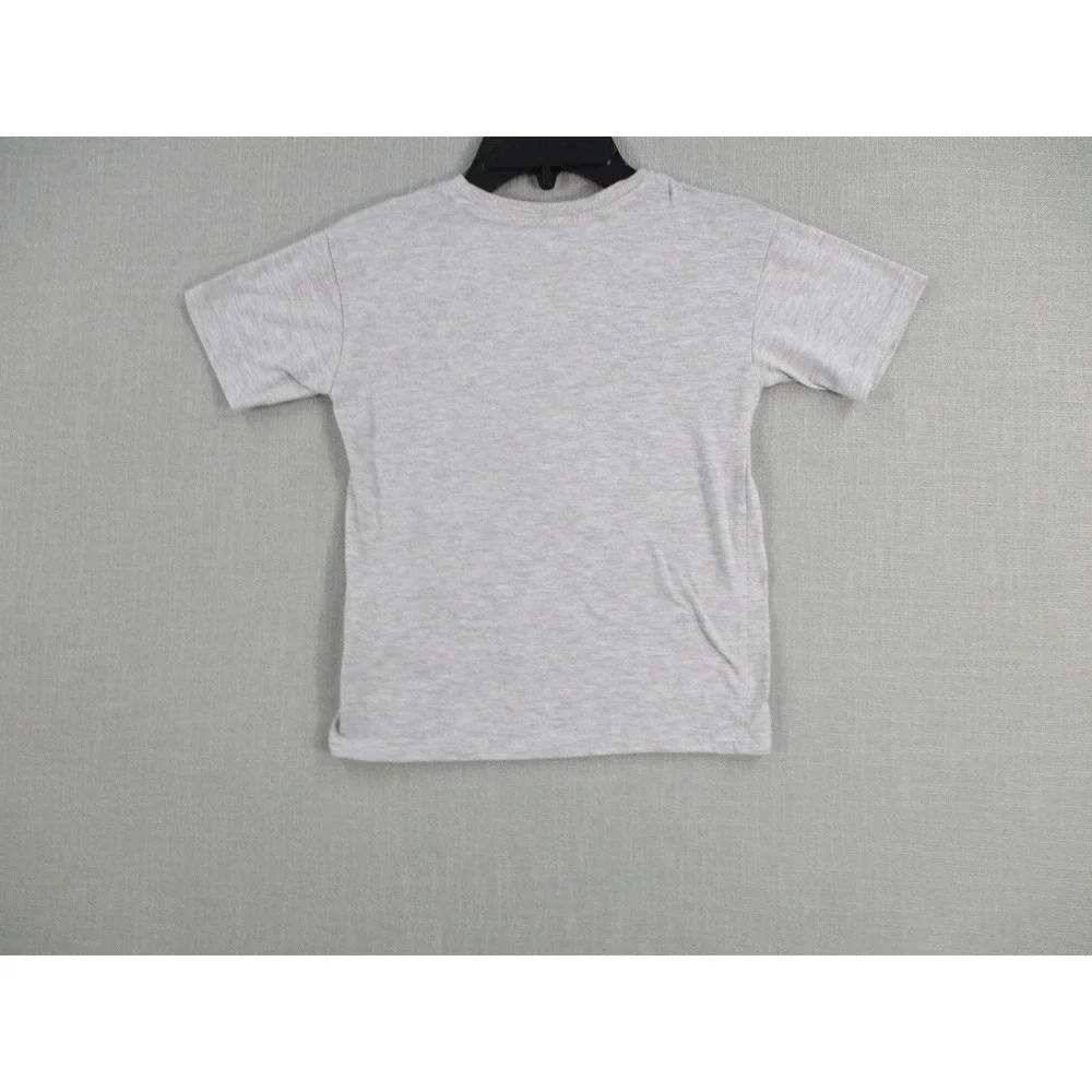 Peanuts‎ Woodstock Boys T Shirt Grey Patriotic American Flag Home of the Brave M